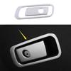 For Cadillac CT5 - Silver Steel Co-Pilot Storage Box Handle Cover Trim