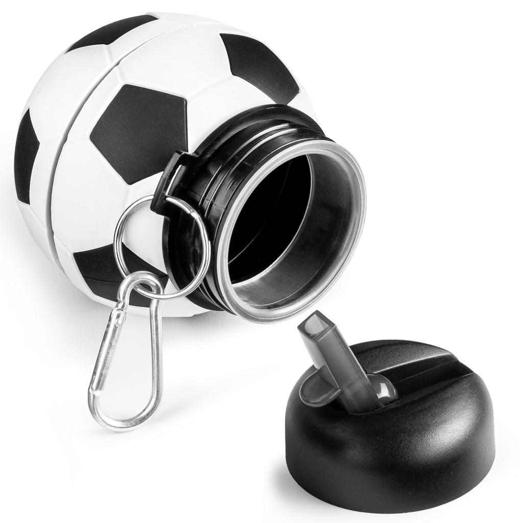 Zusammenklappbare Fußballflasche