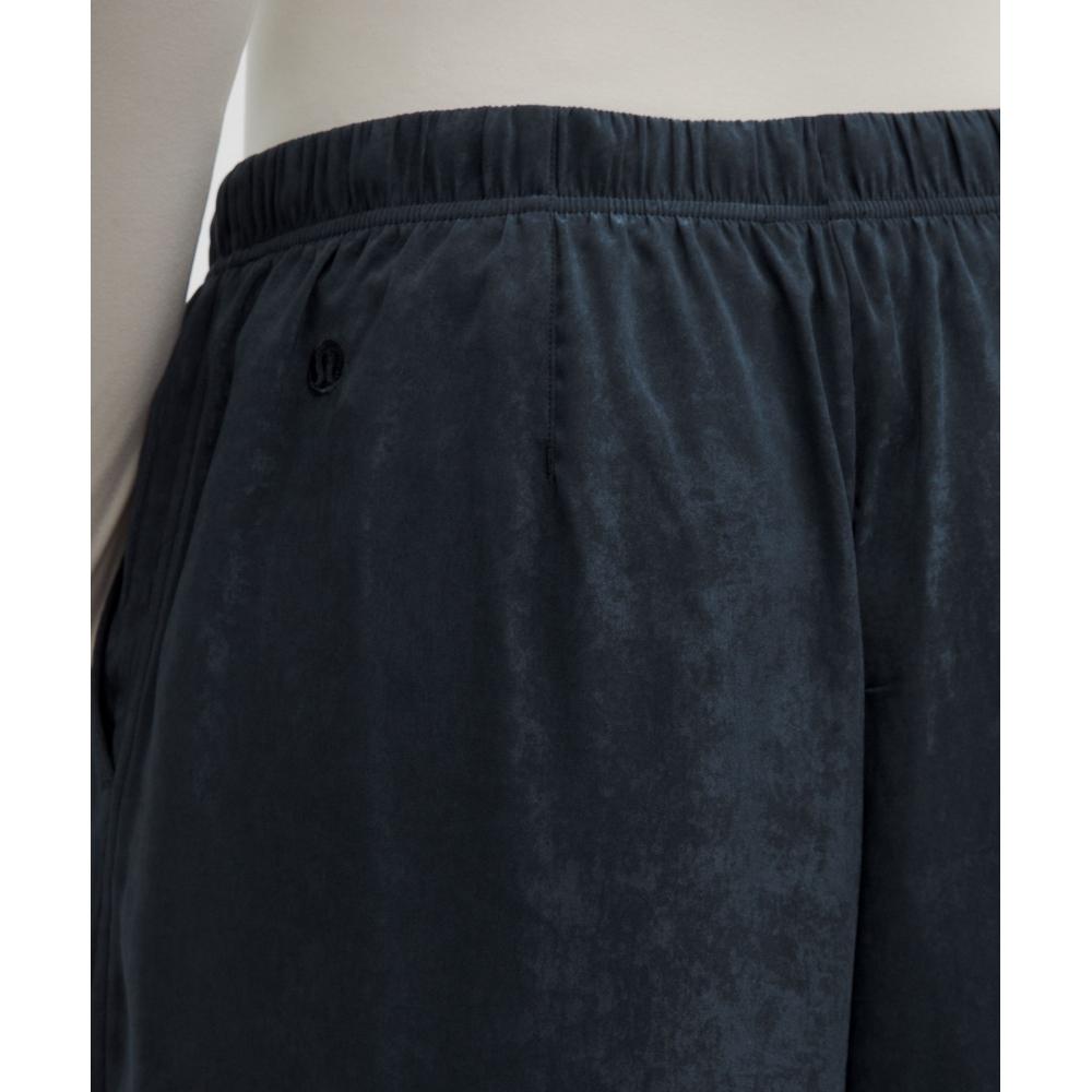 Lululemon Matte Satin Relaxed Fit Mid Rise Cargo Pant True Navy