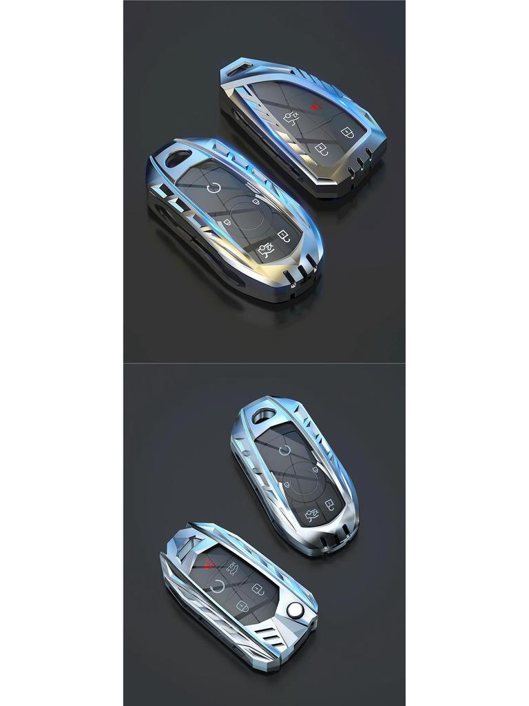 Macho Style Metal Key Cover for Buick Envision, GL6, Verano, GL8, Encore, Regal, and LaCrosse