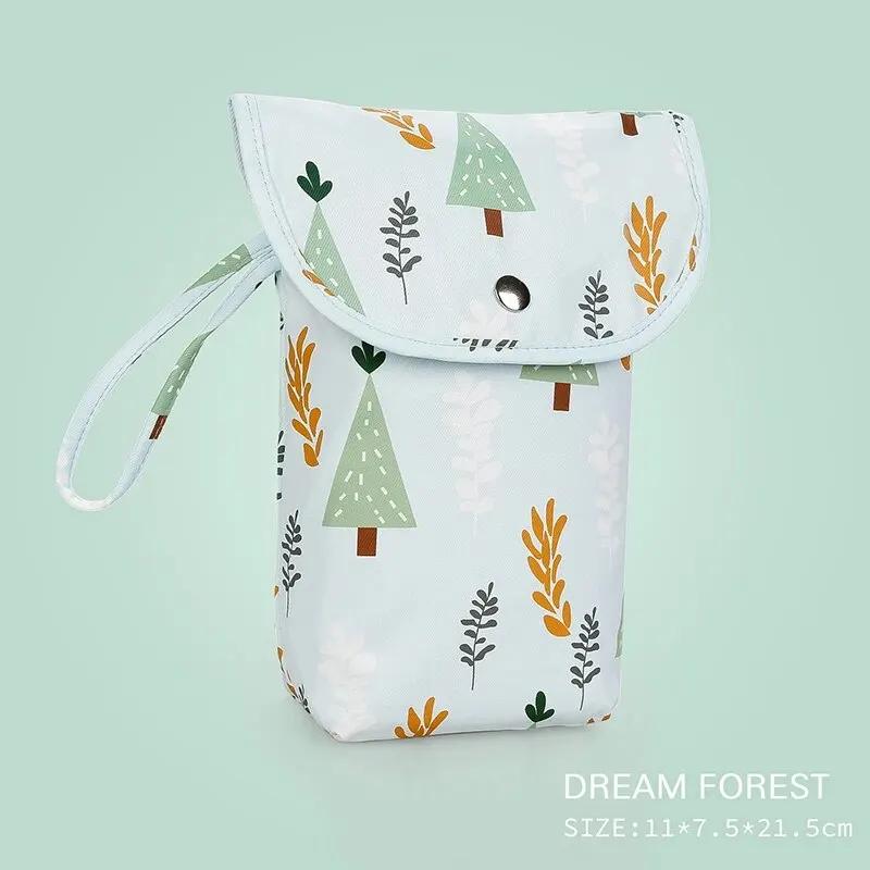 Baby Diaper Bag Waterproof Wet Dry Pack Mummy Storage Pouch Nappy Organizer Insert Tote Purse Travel Stroller Carry Bag