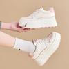 Women's shoes 2026 spring new women's shoes thick sole height increasing women's versatile women's casual single shoes