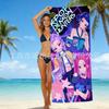 Europe And The United States Popular Witch Hunter Group Beach Towel Internet Celebrity Kpop Microfiber Beach Towel Floor Towel Bath Towel