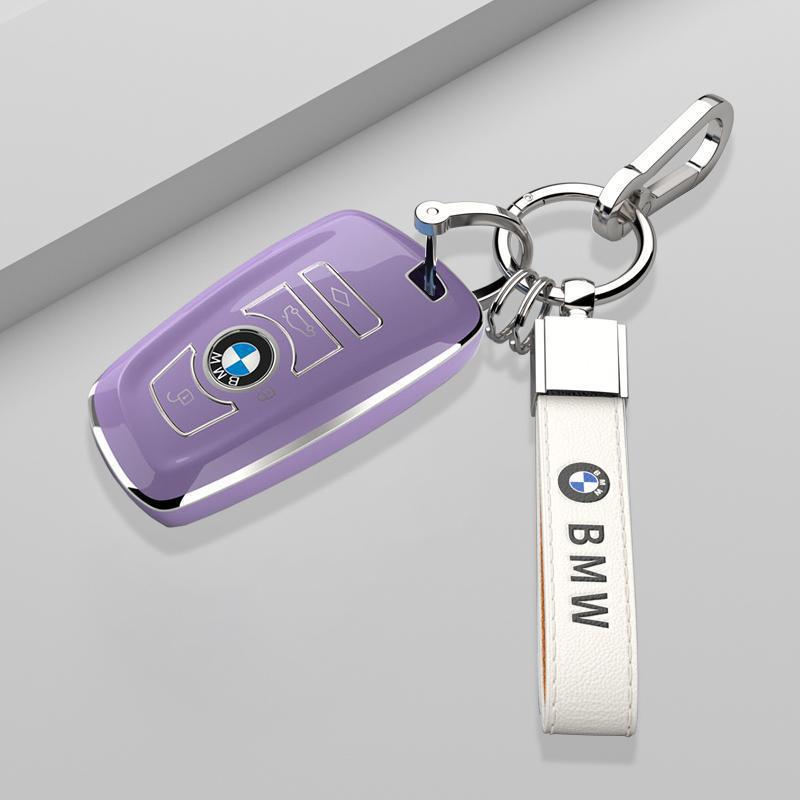 BMW X3 Key Case (2011-2016 Models) - Luxury Shell with Buckle, Simple Design for Men