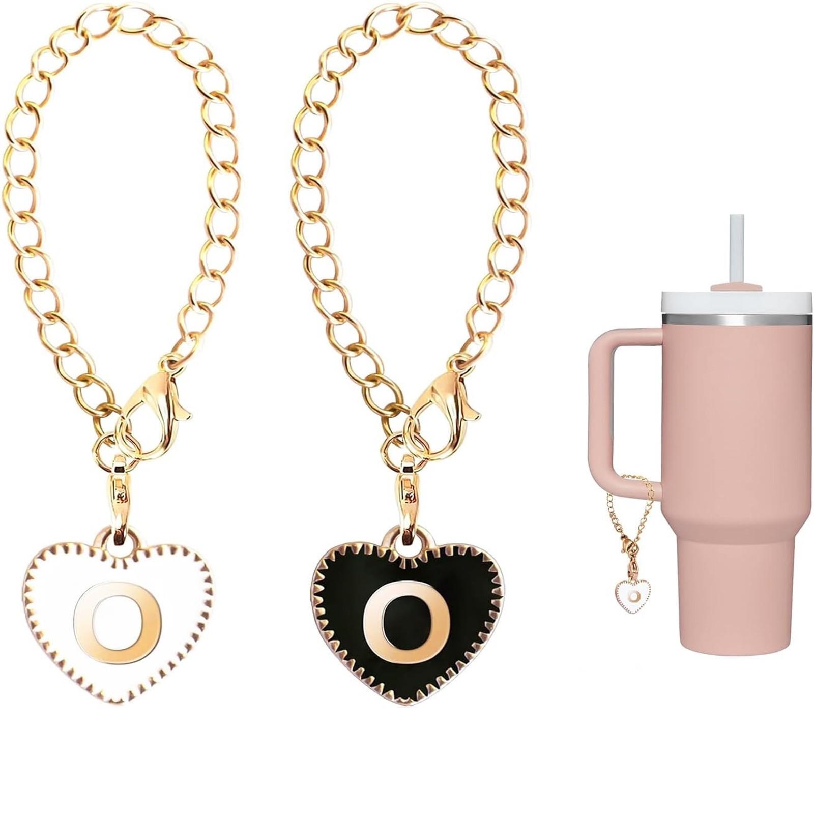 2 шт. аксессуары-подвески с буквами для чашки — фото 16