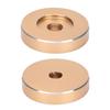 45 RPM Record Turntable Adapter Large Hole Conversion Sheet Vinyl Black Clamp Adapter for Most Big Hole Records