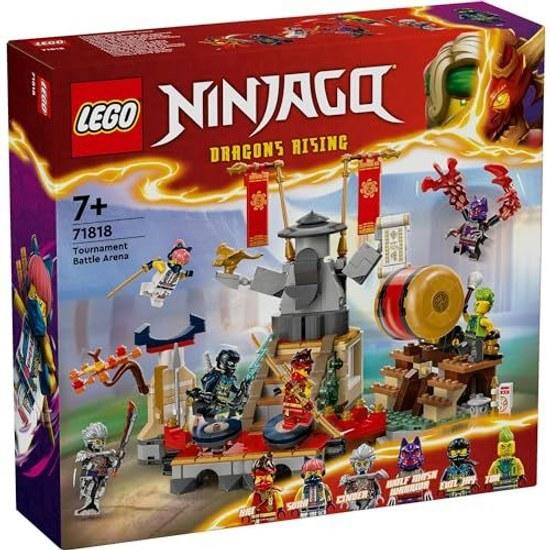LEGO Ninjago Tournament Battle Arena Toy Gift Blocks Boys Girls Children Ages 7 8 9 Elementary School Competition Robots 71818
