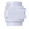 4 inch/110 mm Afzuigventilator 16W Kleine DC Blazerset Keuken Afzuigkap Voor Badkamer Pijp Geschikt Voor Huizen, Kantoren, Restaurants, Tuin