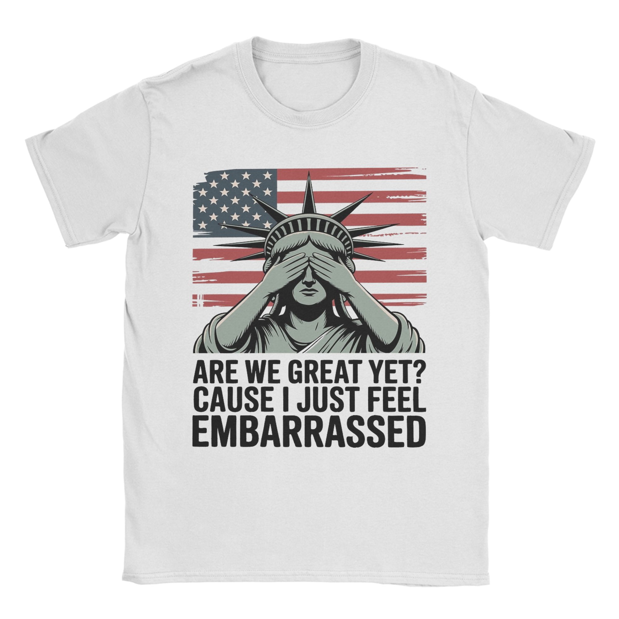 Are We Great Yet Outfit Unisex T Shirt Cotton Tee Graphic Printing Tops T-shirt S