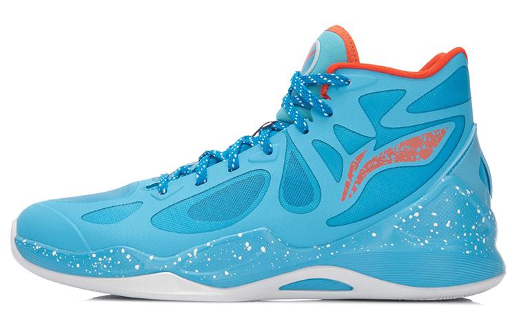 Li Ning SONIC 4 Textile, Split Cow Leather Slip Resistant Abrasion Resistant Cushioning Support ABPL011-5