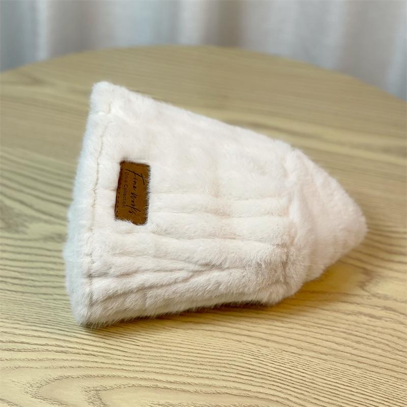 Women's Autumn and Winter New Bucket Hat Fashion Warm Thickened Basin Hat