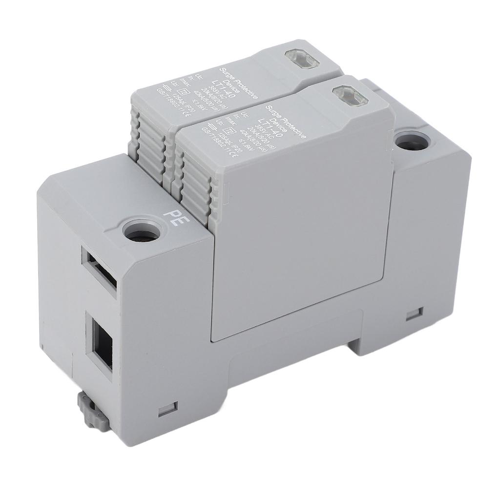 Surge Protective Device AC 385V 2P 40KA Low Voltage 35mm DIN Rail Mount Protector LT1?40