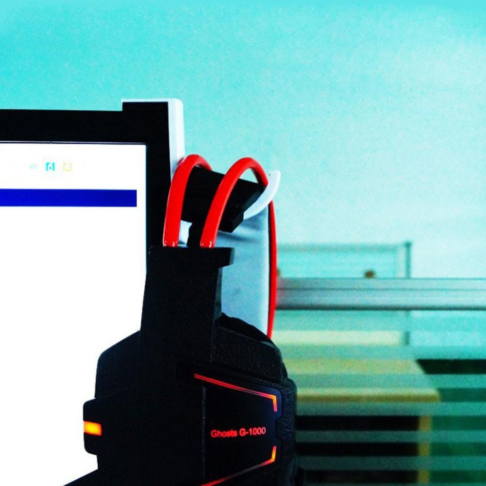 

Headphone Holder Headphone Rack Metal Headphone Stand белый