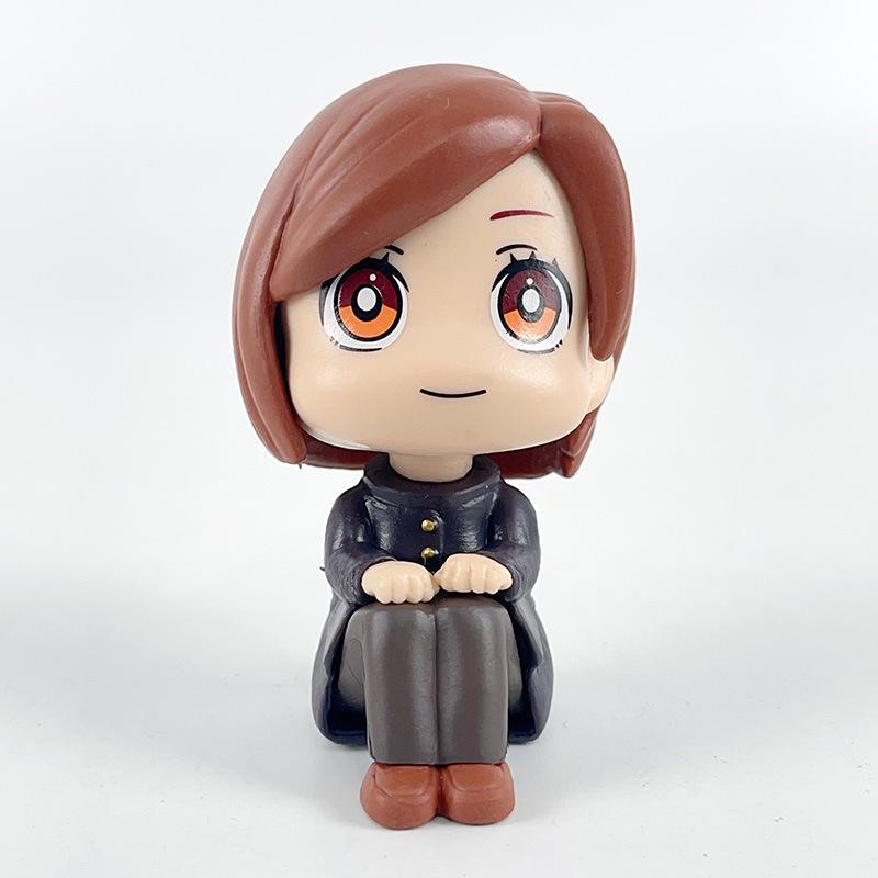 Jujutsu Kaisen Q Version Gojo Satoru & Yuji Itadori Figure Set: Cake Ornaments, Model Cars, Gashapon Blind Box Dolls