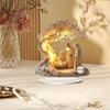  Christmas Nativity Scene Acrylic Tabletop Decoration for Holy Atmospheres Create
