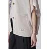 Benetton Unisex Mesh Mix Hood Knit Cardigan Bakc62631