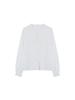 Ge Ming French Retro V-neck Lace Long Sleeve White Shirt for Women - Spring Collection Y1626F