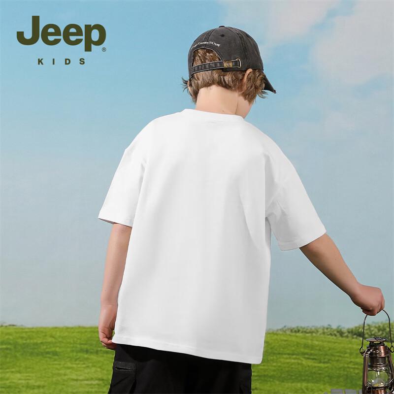 JEEP Children's Breathable Cartoon Short Sleeve T-Shirt