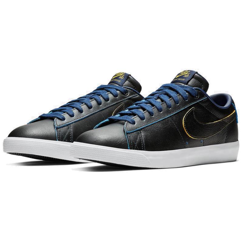Nike Nba X Zoom Blazer Low Sb 'Golden State Warriors Skateboard Shoes BQ6389-001