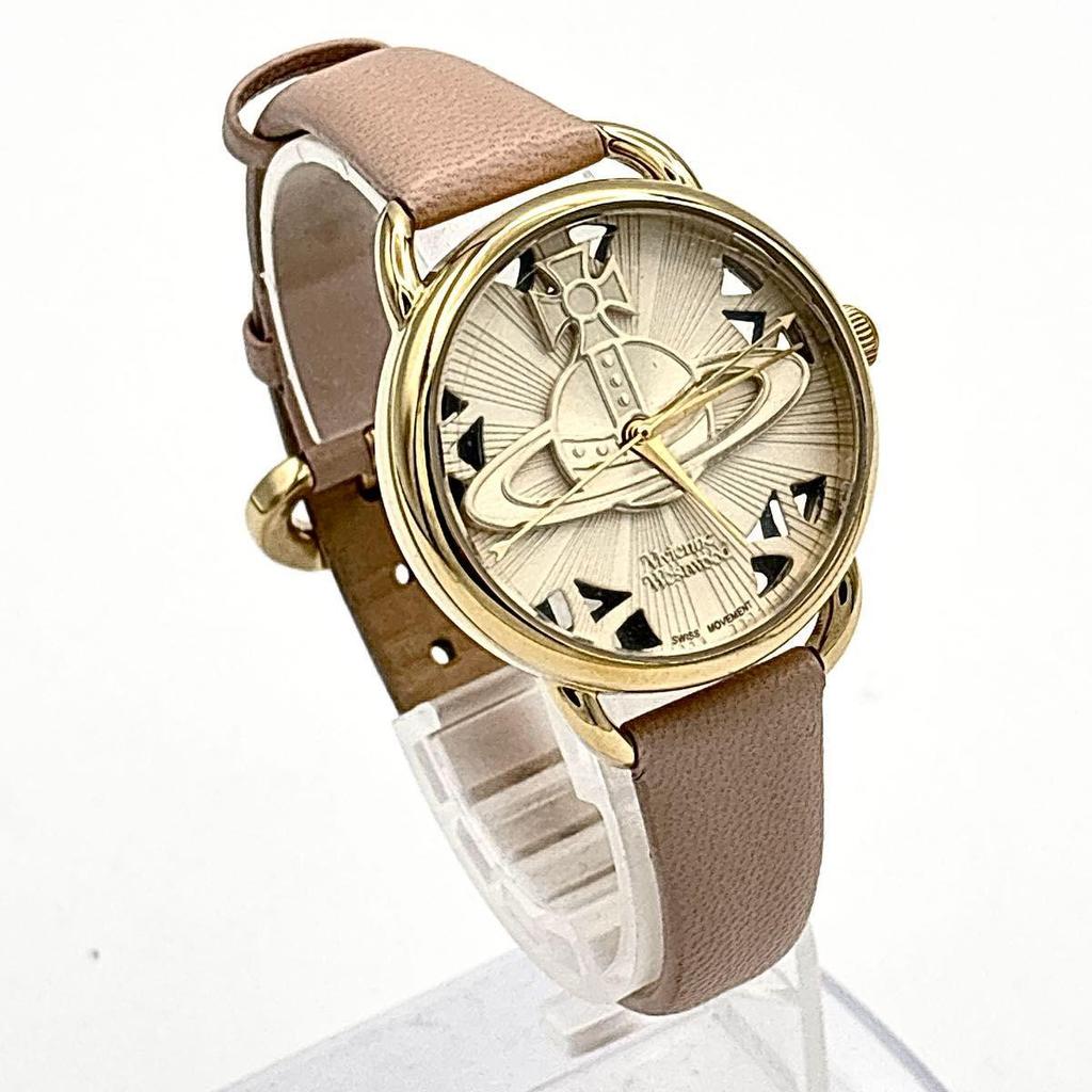Used Vivienne Westwood Orb Watch VV163BGPK Ladies Watch Beautiful Condition With Box Vivienne Westwood