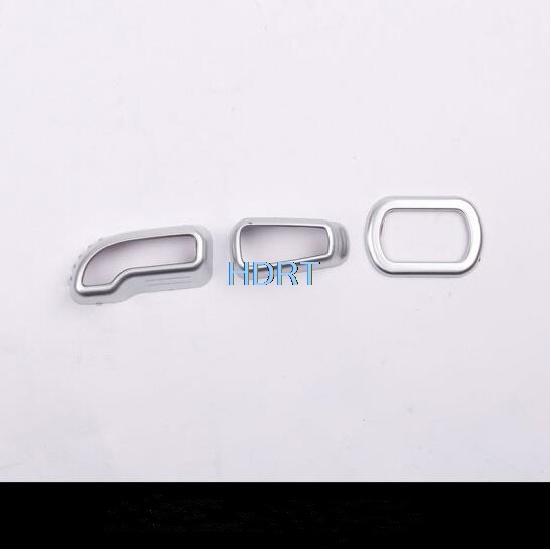 For Nissan Navara NP300 Terra 2018 Stickers ABS Chrome Car Styling Frame Decoration Cover Interior