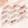 Stress Relief Fidget Button Keychain Pendant Bag Key Decor Keyboard Clicker Keychain  Friends Gift