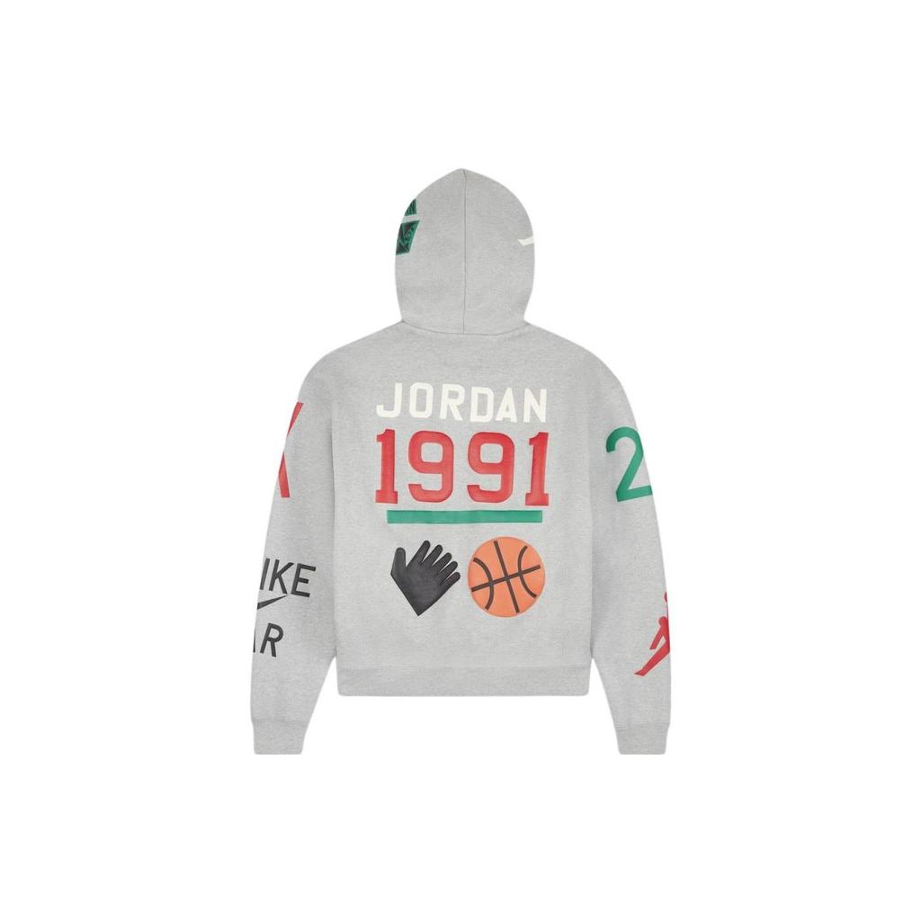 Jordan Hoodie (Asia Sizing) Grey Women Streetwear DO4159-063