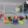 8 Styles Clear Plastic Jewelry Storage Case Small Boxes Storage Case Container Packaging Box Earrings Rings Beads Earplug Boxes