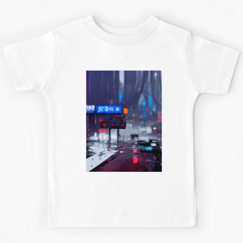 Highway Road Side Display at Cyber Highway Kids T-Shirt 120