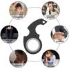 Anti-Anxiety Keychain Fidget Spinner Noctilucent Finger Fidget Ring Key Ring  Adults Kids