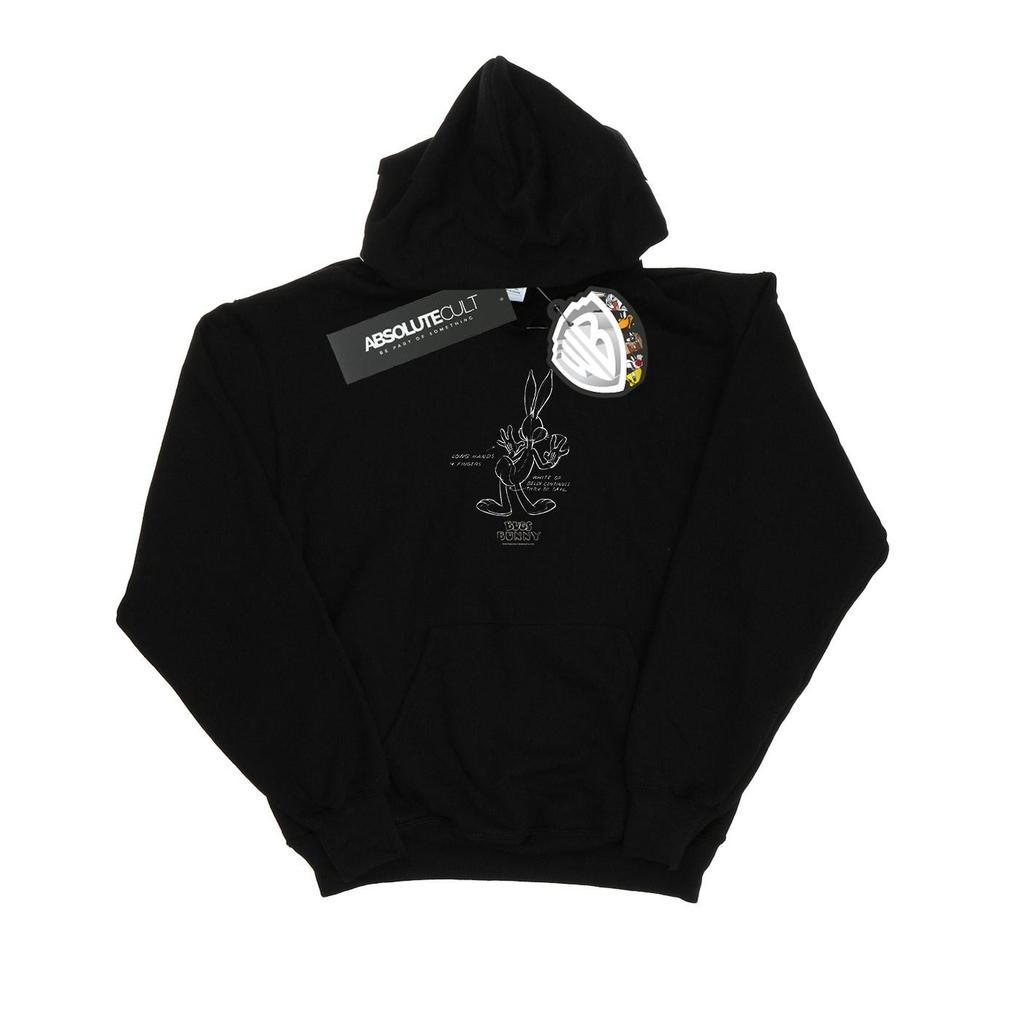 Looney Tunes Boys Bugs Bunny White Belly Hoodie