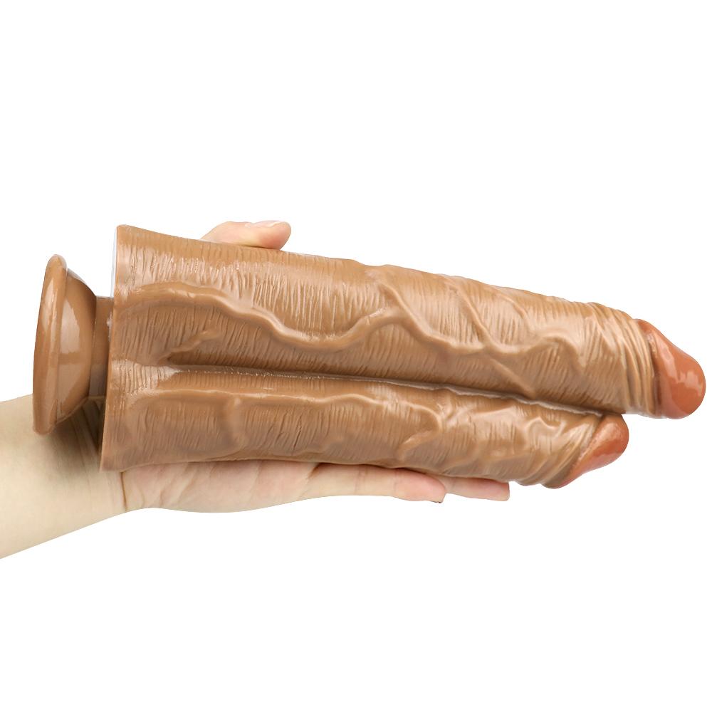 Kobiety Dildo G-punkt Masaż Masturbacja Realistyczne Odczucie Prawdziwy Penis Seks-Zabawki Dla Dorosłych Erotyczne Narzędzie