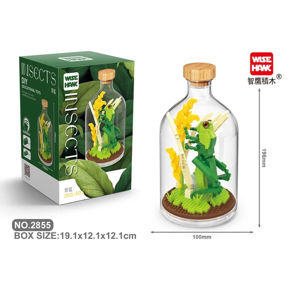 Mattoncini MOC Modello Animale Uccello Aquila Calva Pappagallo Assemblaggio Fai da Te Mattoncini Giochi Creativi Collezione Giocattoli Regali di Natale