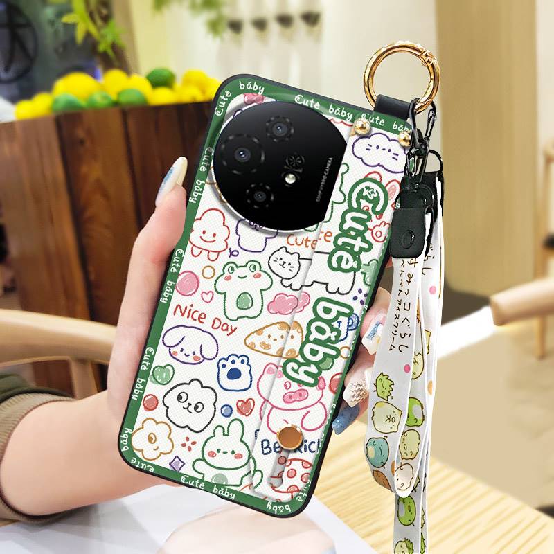 Dirt-resistant Protective Phone Case For TCL 50 Nxtpaper 5G/50Pro Nxtpaper 5G Cartoon Waterproof Cute Phone Holder Ring