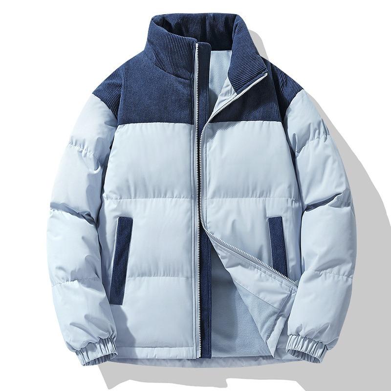 A New Style of Cotton-padded Winter Jacket with Added Fleece and Thickened Warmth