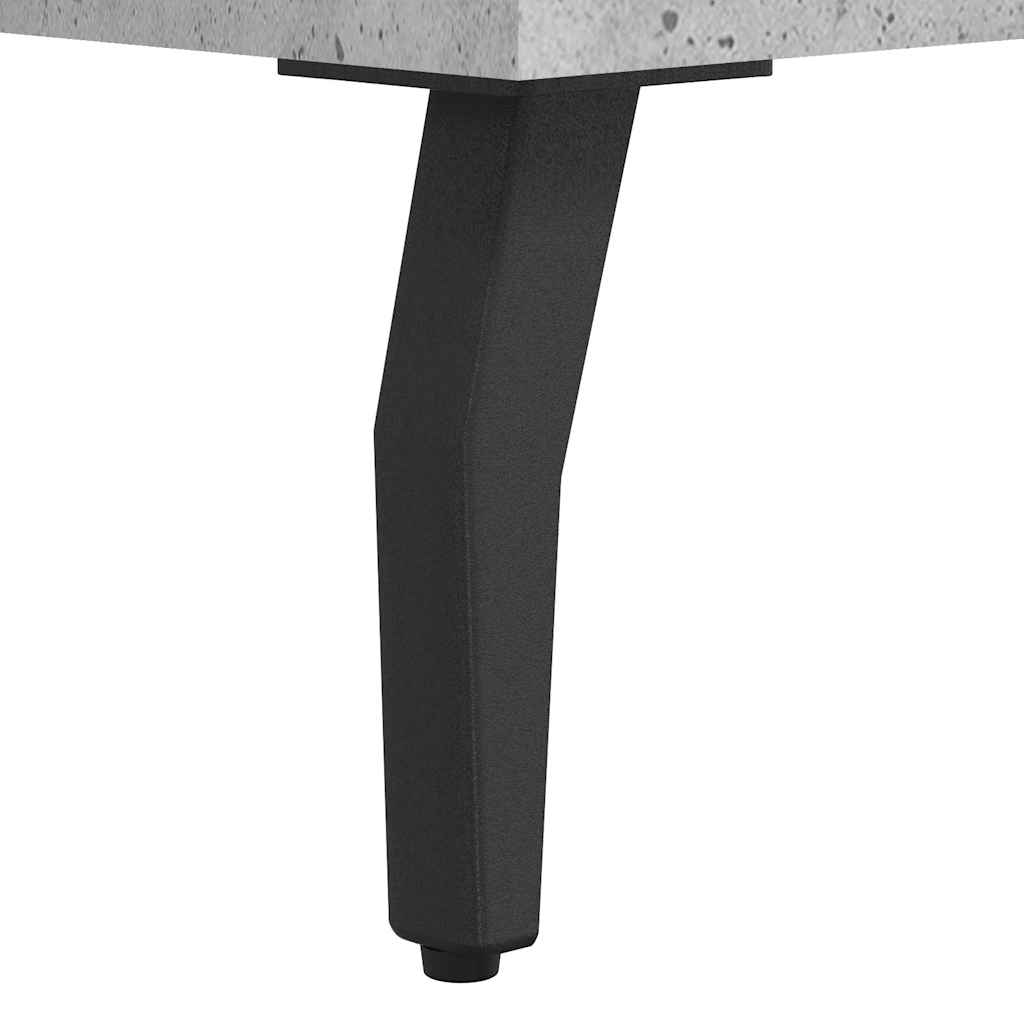 Sideboard Concrete Grey 69.5 x 34 x 90 cm Particleboard