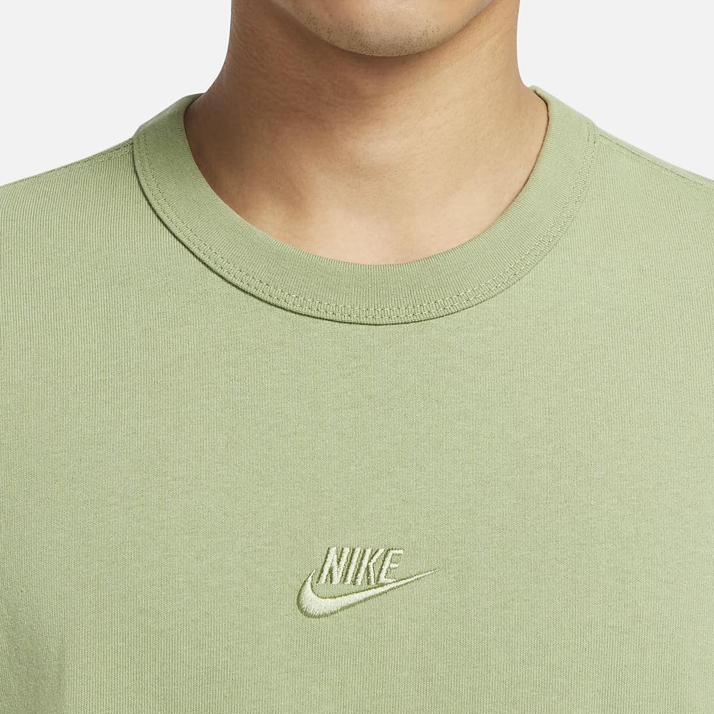 New Nike T Shirt Men's Yellow Green DO7393-386