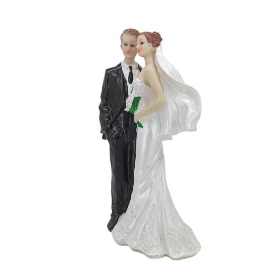Couple Statue Wedding Cake Topper Resin Bride And Groom Figurine