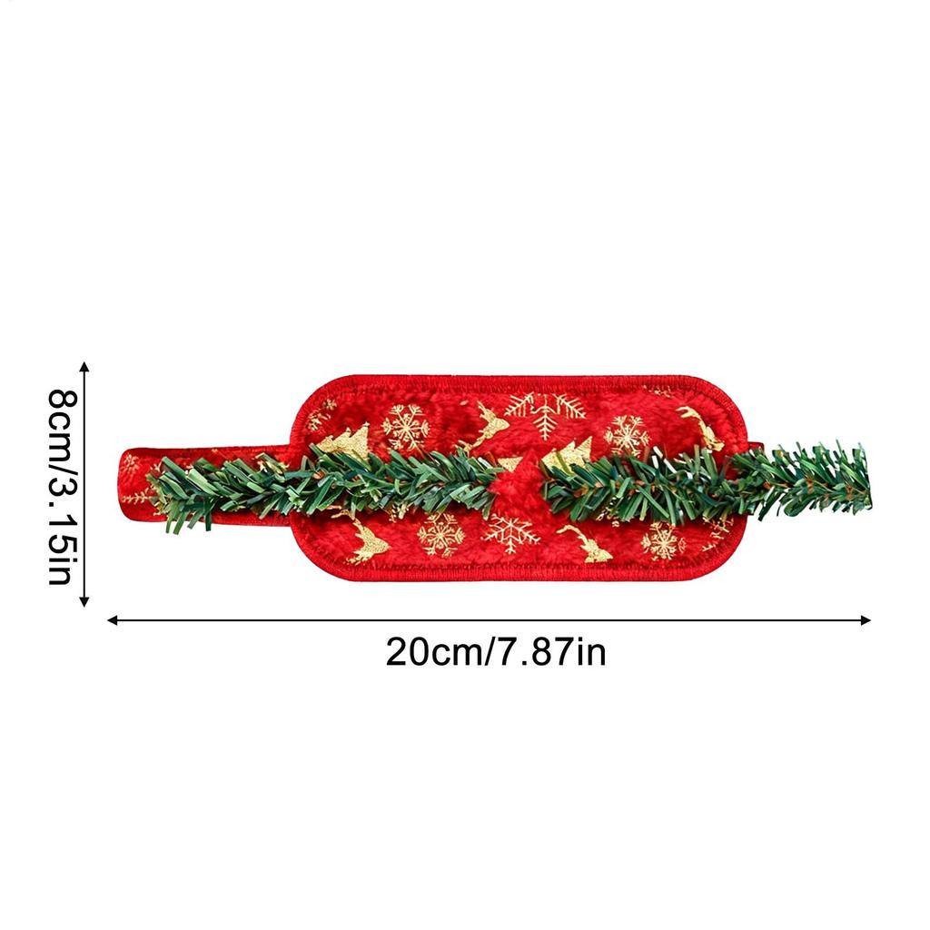 Banister Garland Ties 4piece Pine Needle Fasteners Garland Ties For Stairs For Plants Garden Greenery Outdoor Branches Front
