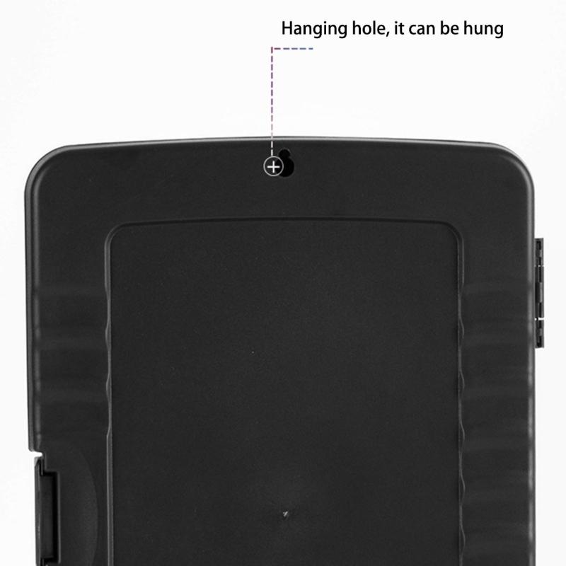 Klemmbrett mit Aktenhülle und Rechner Tragbarer Dokumentenorganisator Wasserabweisende Aktenaufbewahrungshülle für Büro Schule