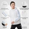 adidas Originals Adibreak Windbreaker Jacket With Side Snap Buttons And Hood Women Jackets Bright-White JI7474
