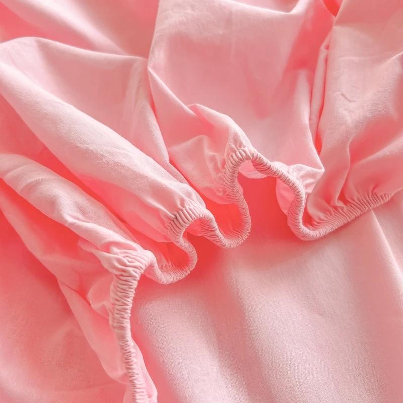 1ks Ultra měkké prostěradlo s gumou - Lehký prodyšný polyester, Snadná údržba a padnoucí chránič matrace, Pohodlné ložní prádlo pro všechna roční období Měkké prostěradlo