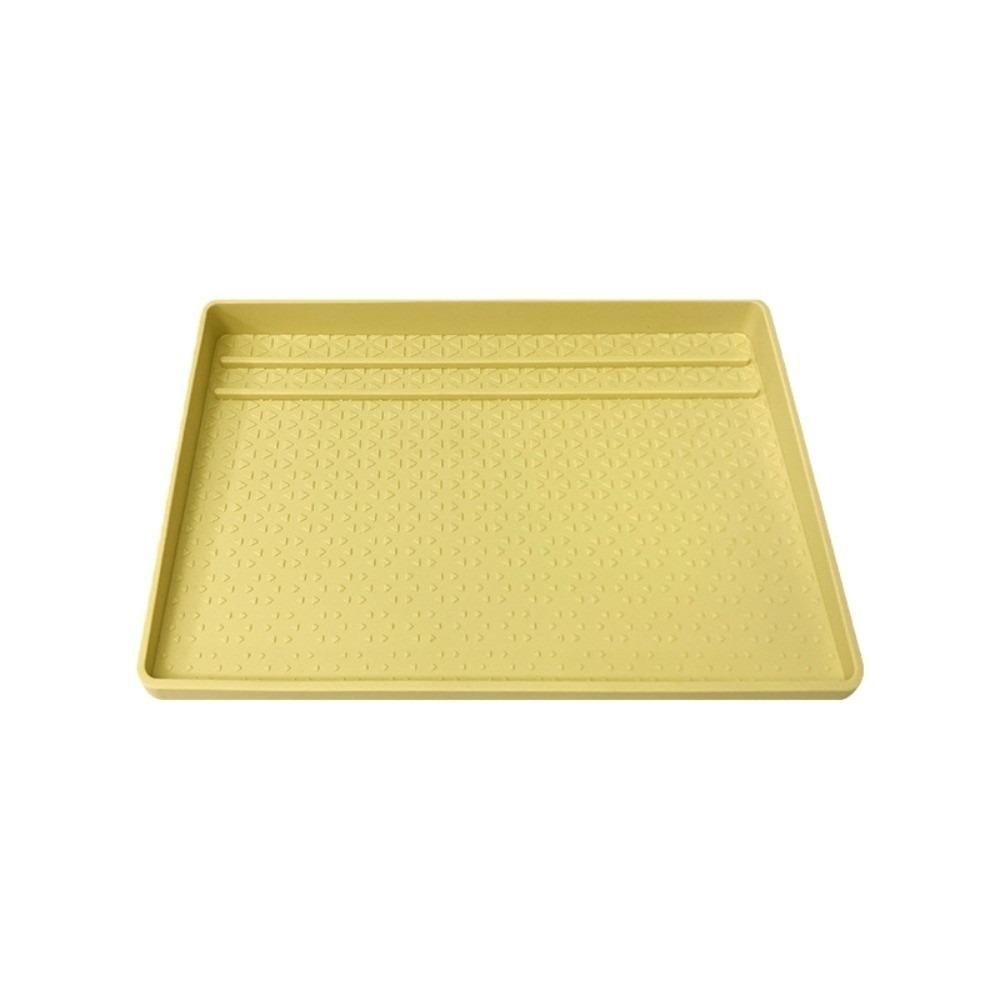 Waterproof Bar Counter Mat Silicone Storage Tray Counter Protection Tableware Mat Kitchen жёлтый