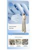 Women's High-Waist Retro Print Wide-Leg Linen Pants - Spring 2026 Collection