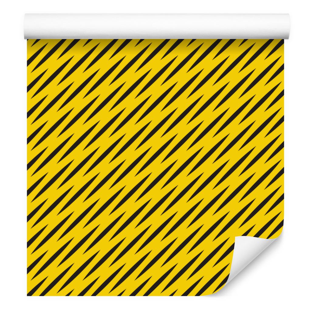 Wallpaper Geometric pattern yellow, yellow background for living room and bedroom 50x1000