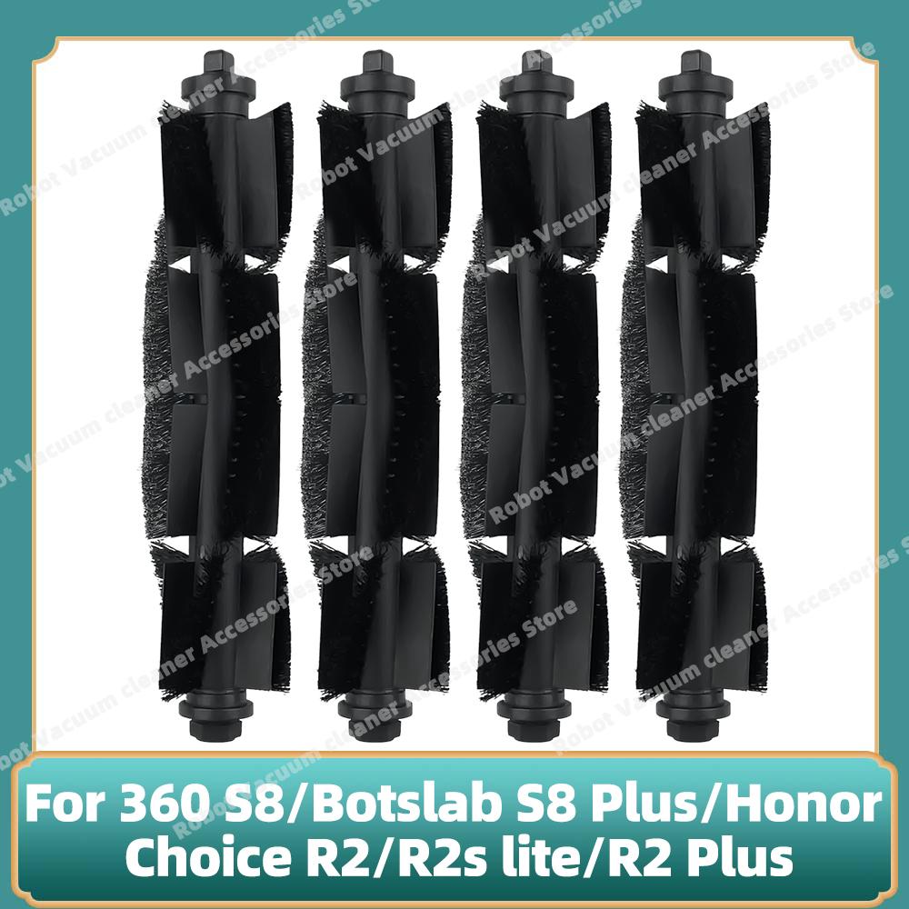 Kompatibel für 360 S8 / Botslab S8 Plus / Honor Choice R2 / R2s lite / R2 Plus Ersatz Haupt-Seitenbürste Filter Mopps Teile
