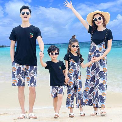 2025 Family Beachwear: New Summer Dresses for Mother-Daughter & Father-Son Vacation Sets