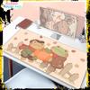 Cute frog rubber HD Mouse Pad Large Computer Cartoon Anime Gamer player Keyboard XXL MousePad Laptop Gaming Accessories Desk Mat