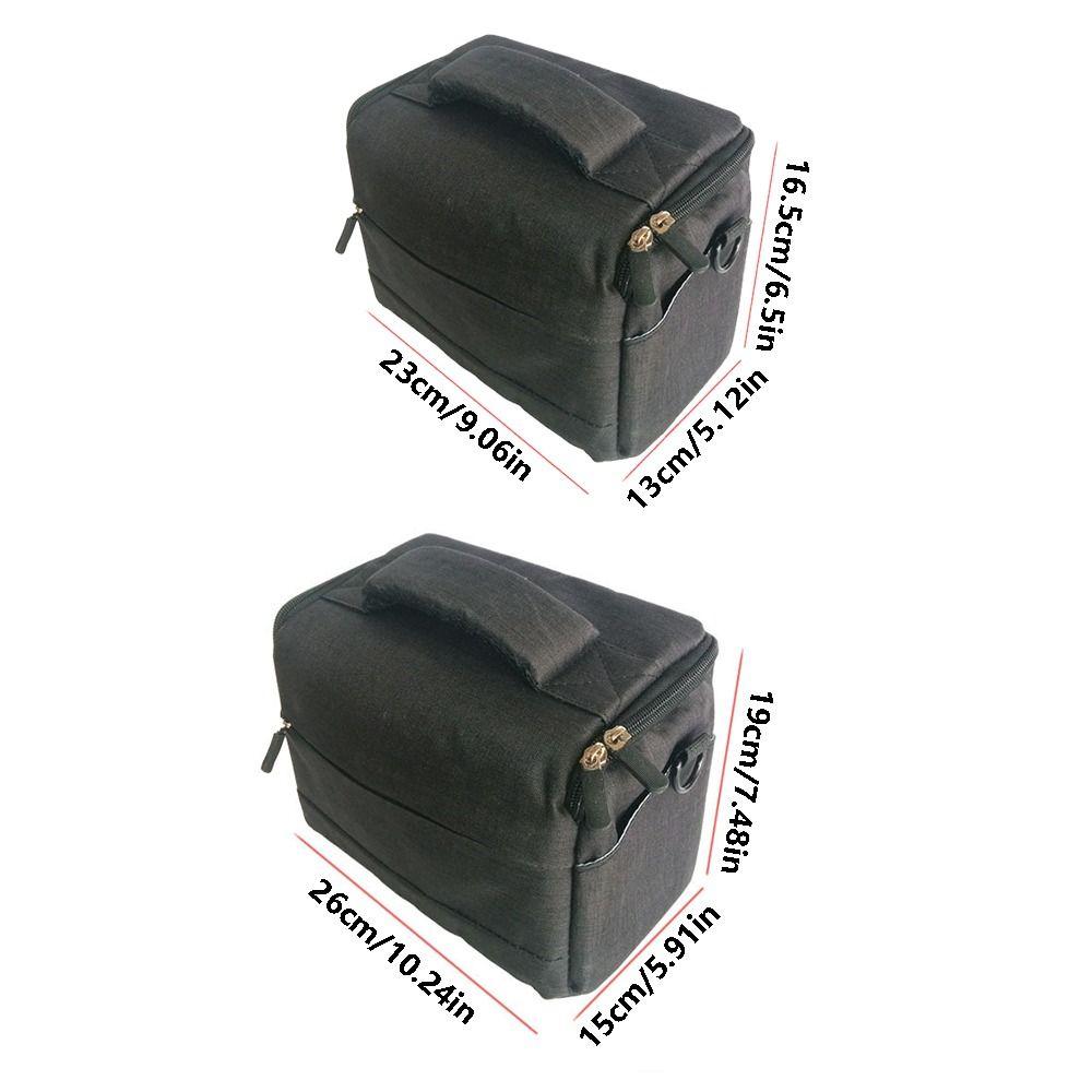 Waterproof DSLR Camera Shoulder Bag Portable Size Camera Crossbody Bag  Travel Photography
