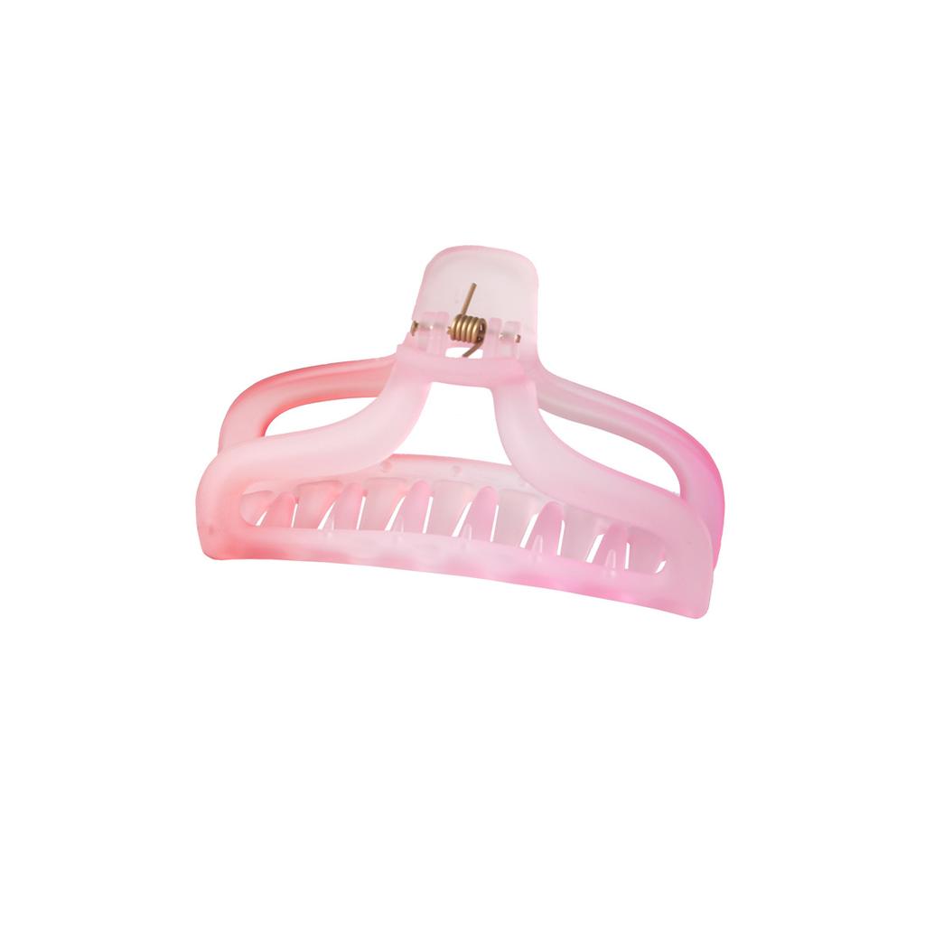 Gradient Color Frosted Large Size Hair Clip with A Lot of Volume Shark Clip Hair Clip Hair Accessories